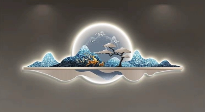 3D Порцеланова картина